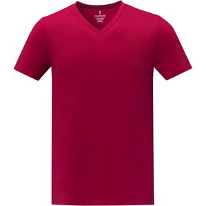 Elevate Life 38030 - Somoto Heren T-shirt met V-hals en korte mouwen  Red