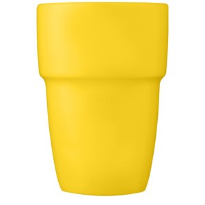 PF Concept 100686 - Staki 280 ml 4-delige geschenkset van stapelbare mokken  Yellow