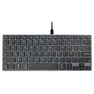 Tekiō® 124235 - Hybrid Bluetooth-toetsenbord - AZERTY Solid Black
