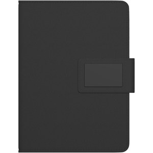 SCX.design 2PX011 - SCX.design O16 A5 notitieboek met oplichtend logo Solid Black