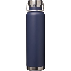 PF Concept 100488 - Thor 650 ml koper vacuüm geïsoleerde drinkfles Navy