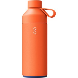 Ocean Bottle 100753 - Big Ocean Bottle 1000 ml vacuümgeïsoleerde waterfles Sun Orange