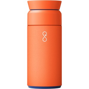 Ocean Bottle 100752 - Ocean Bottle thermosfles van 350 ml Sun Orange