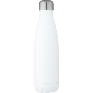 PF Concept 100790 - Cove 500 ml vacuüm geïsoleerde fles van RCS-gecertificeerd gerecycled roestvrij staal  White