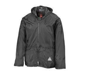 Result RS095 - Zwaar waterdicht pak met jas en broek Black