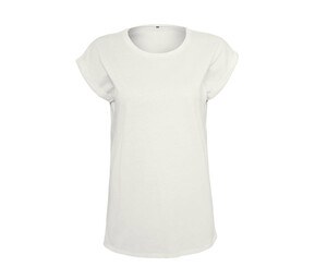 Build Your Brand BY021 - Verlenge Schouders T-shirt Dames Ready To Dye