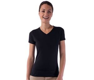 SANS Étiquette SE634 - Dames no label V-hals t-shirt
