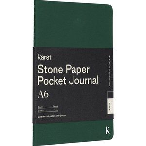 Karst® 107799 - Karst® A6 softcover pocket journal van steenpapier - blanco